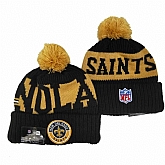 New Orleans Saints Team Logo Knit Hat YD (10),baseball caps,new era cap wholesale,wholesale hats